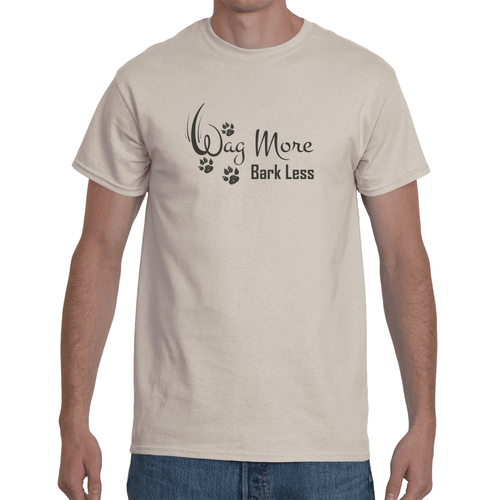 Wag More Mens T-Shirt